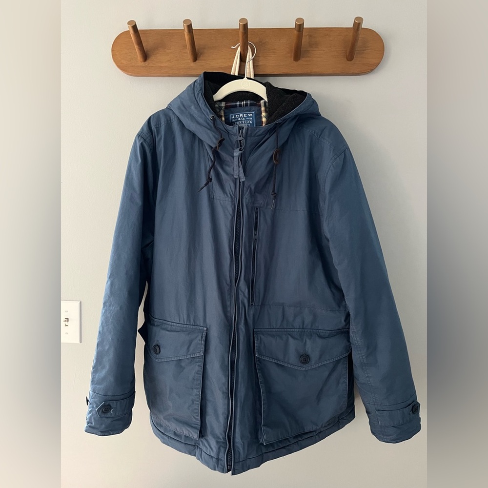 J. Crew Utility fishing jacket in Kinloch cloth | XL